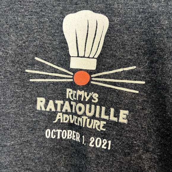 Disney Parks Ratatouille Adventure T-Shirt L Shirt, EPCOT Opening Day 2021 Tee - Picture 2 of 6